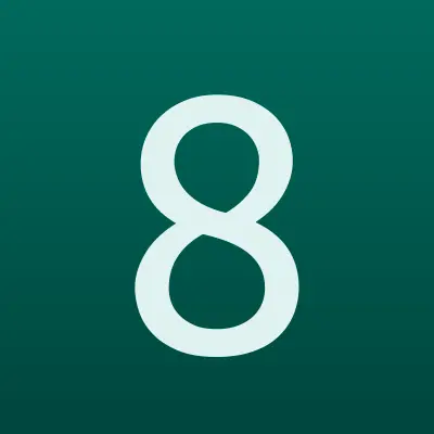 8-Небо, гостевой дом, лого-визитка