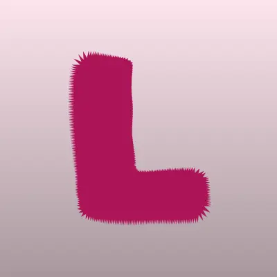 Lil Ballerine, детская школа балета, лого-визитка