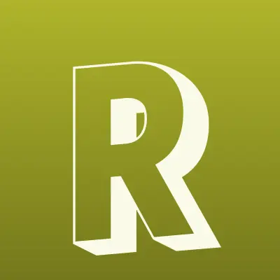 Радуга, торговый центр, лого-визитка